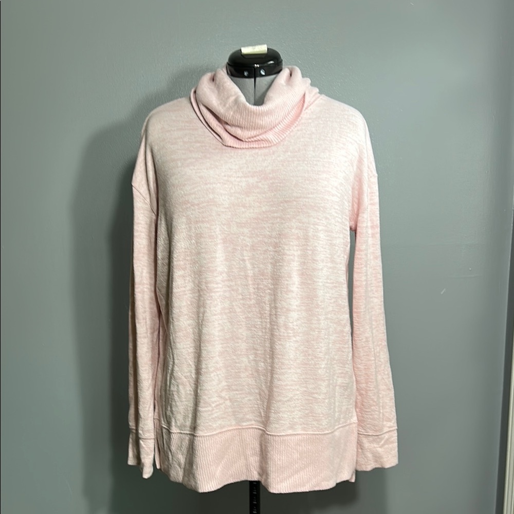 GAP Pink Cowl Neck Sweater